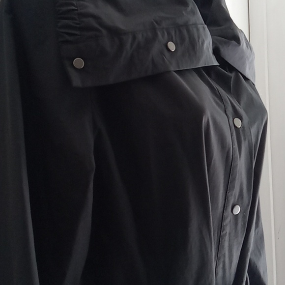 Eileen Fisher | Black Bubble Trench Coat ⭐️ Host Pick⭐️x 2 - Picture 11 of 14